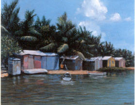 Works by Fermin Martinez at Watchung Art Center May 2002