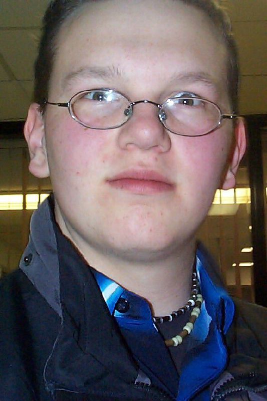 Here's Chris again.. he wouldn't let me take a normal pic....