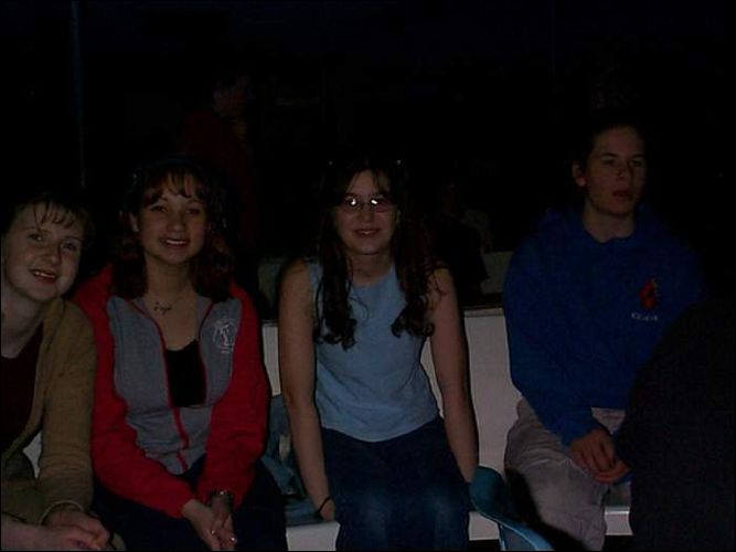 This isn't the greatest picture, but like I said... we were Neon Bowling and this was an experimental picture with no flash. 