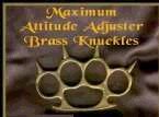 Spiked Brass Knuckles