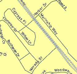 The exact route I carried the Olympic Torch.