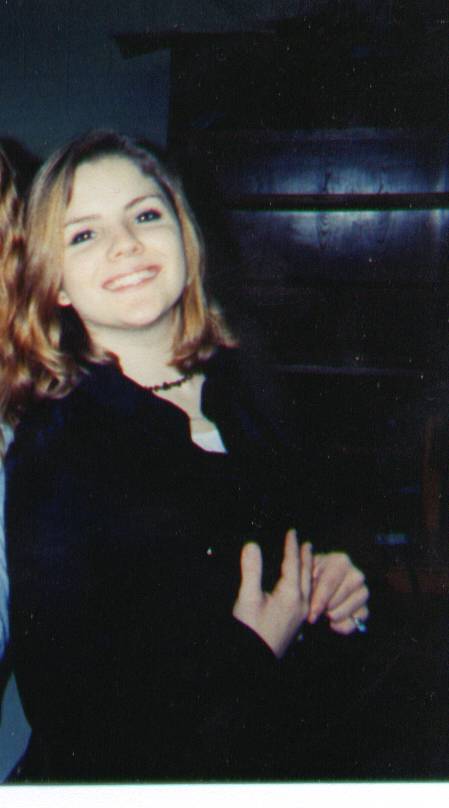 This is her when she was still IN high school.  Lot of difference, huh?