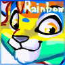A rainbow tiger?