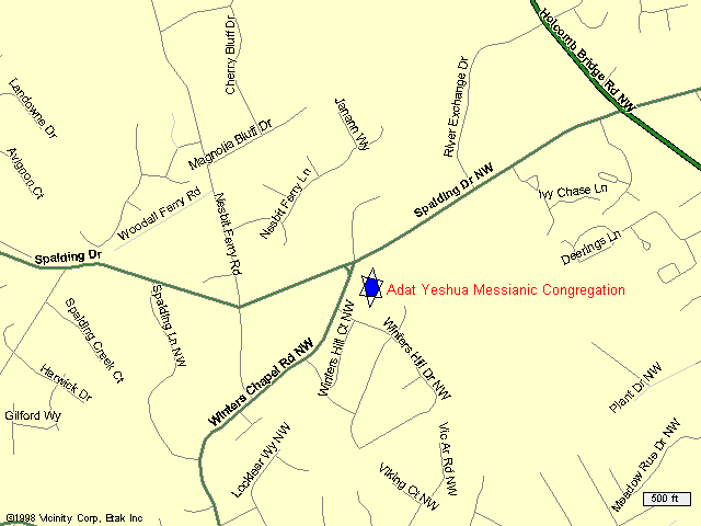 The Star of David Marks the Spot