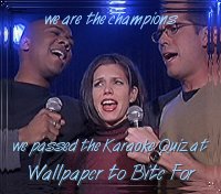 I Passed the Karaoke Quiz