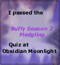 I Passed the Buffy Season 2 Fledgling Quiz