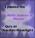 I Passed the Buffy Season 3 Master Quiz