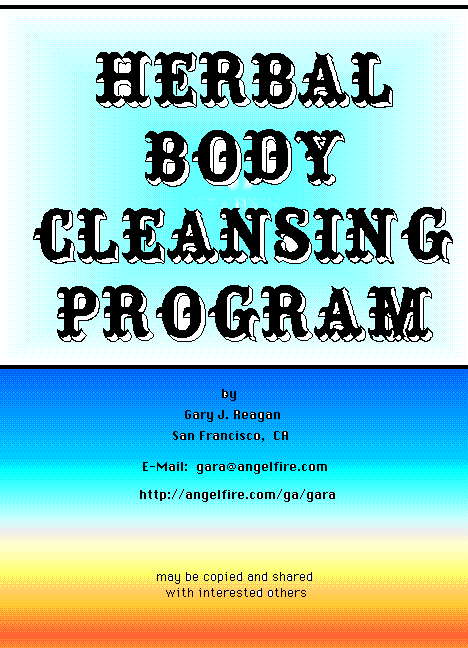 Herbal Body Cleansing Program