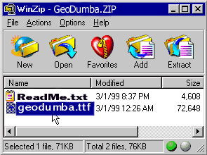 Winzip classic interface