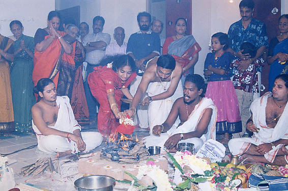 Homam @ Jayalakshmi Illam