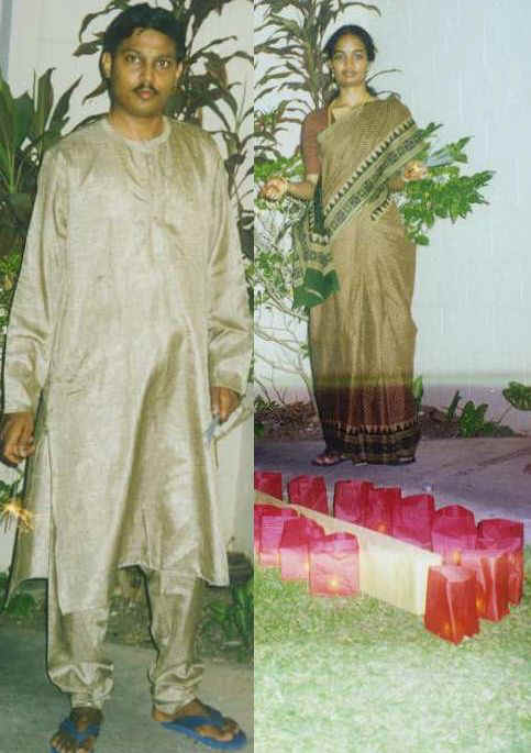 Raja & Raji during Diwali