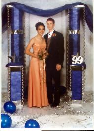 Haley and I at the prom.
