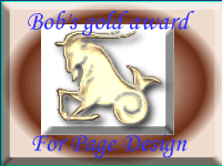 Bob's Gold Award of Excellence