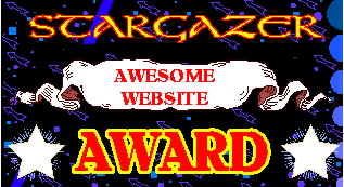 Love's Stargazer Awesome Website Award