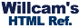 Willcam's HTML Reference Logo