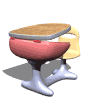 animated desk