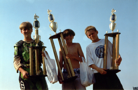 Me, Andrew, Brady-the top three series winners