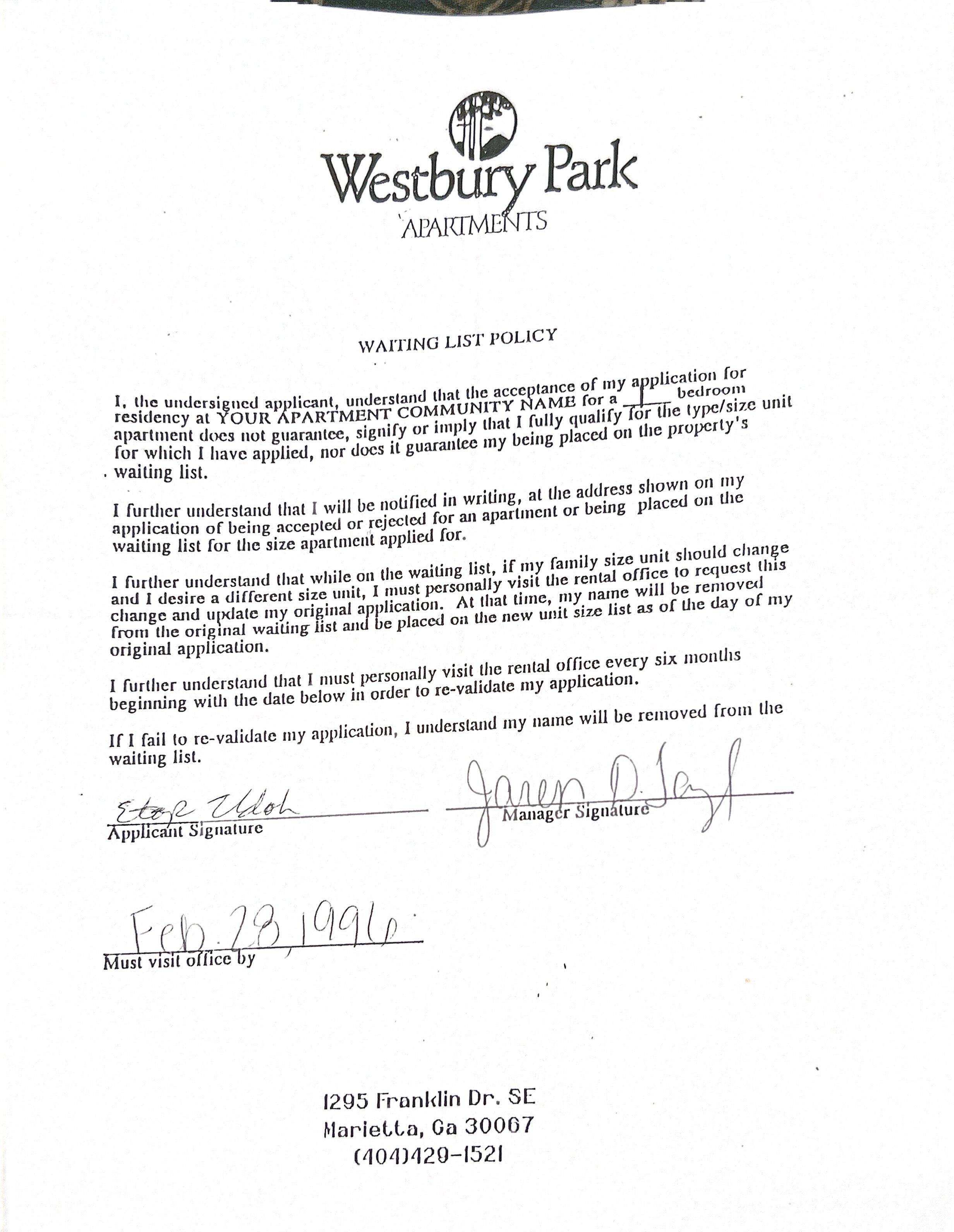 First Section-8 Apartment