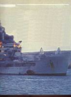 El Sir Galahad en llamas. Unos 150 hombres, entre muertos y heridos, fueron v�ctimas del ataque de los A4.