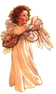 Angel Playing an Instrument