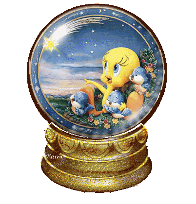 Tweety Catch a Falling Star Globe �  K�tt��