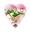Heart with pink roses
