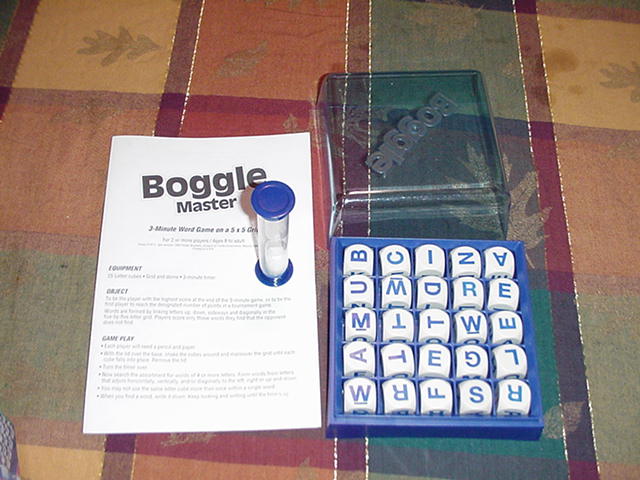 Boggle Master setup