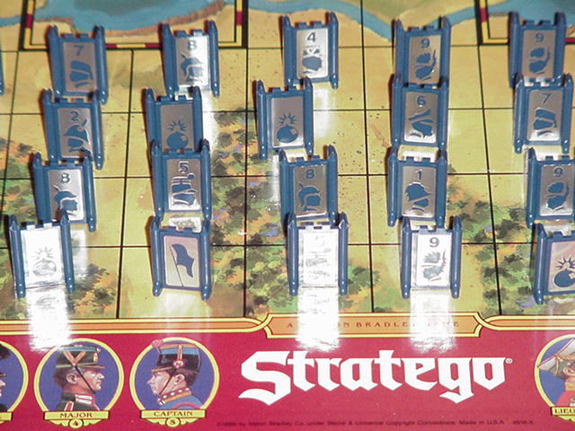 a closeup of the pieces