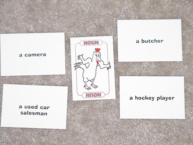 noun cards