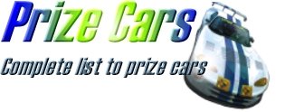 Complete list of prize cars