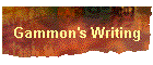 Gammon's Writing