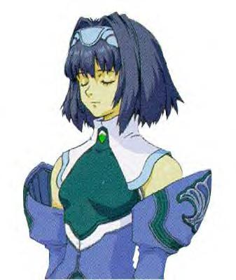 Never opens her eyes