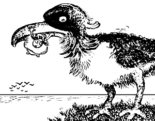 Do you see the duck? Now look at it upside down...