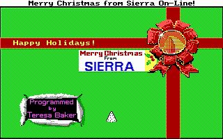 Merry Christmas from Sierra On-Line