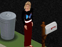 Butterfly with belt Skin