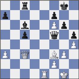    Black begins a long series of maneuvers.  