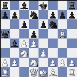   "Black plays 7...Bb4. This is the standard move in the Cambridge Springs Defense,"  says Life-Master A.J.  