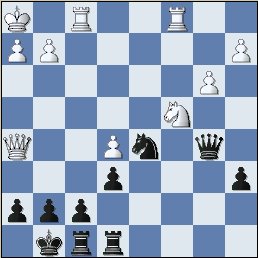  The actual game position after White played 24. Qh5.  White's position looks very threatening. (my-bg_2_d-4.jpg, 19)  