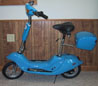 Blue Scooter