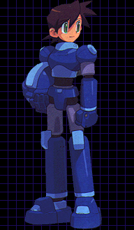 megaman listo para la accion
