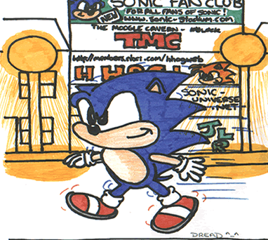 Sonic Speed Sketch - Fan Art & Comics - Sonic Stadium