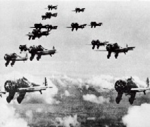P-26s in formation