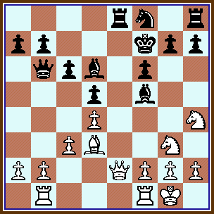    Black just played 14...Bf5!?  What should White play in this position? (mar_m-v-t_ost05_pos3.gif, 29 KB)   