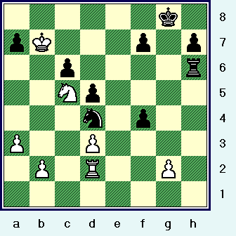  Both Knights look well placed in the center of the board. (tal_t-vs-lisit_pos5.gif, 08 KB)  