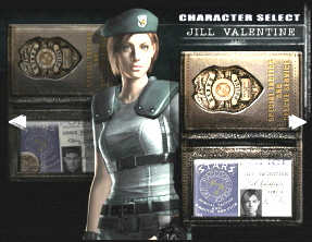Jill Valentine one of the main characters in the game