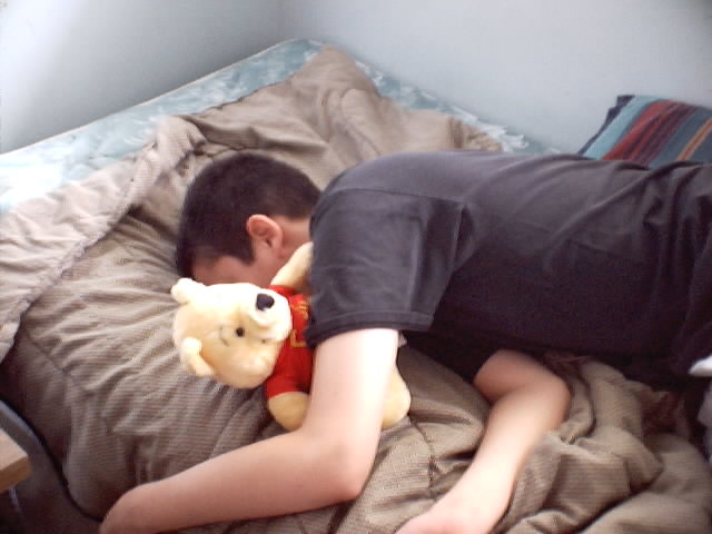 ShAz Passed Out On Bed