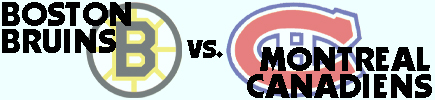 Boston vs. Montr�al