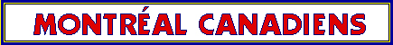 Montr�al Canadiens