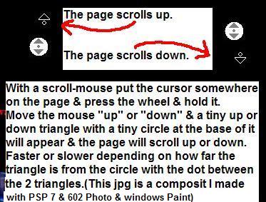 Scroll-mouse Trick