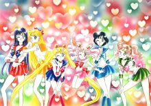 Inner group with hearts in back